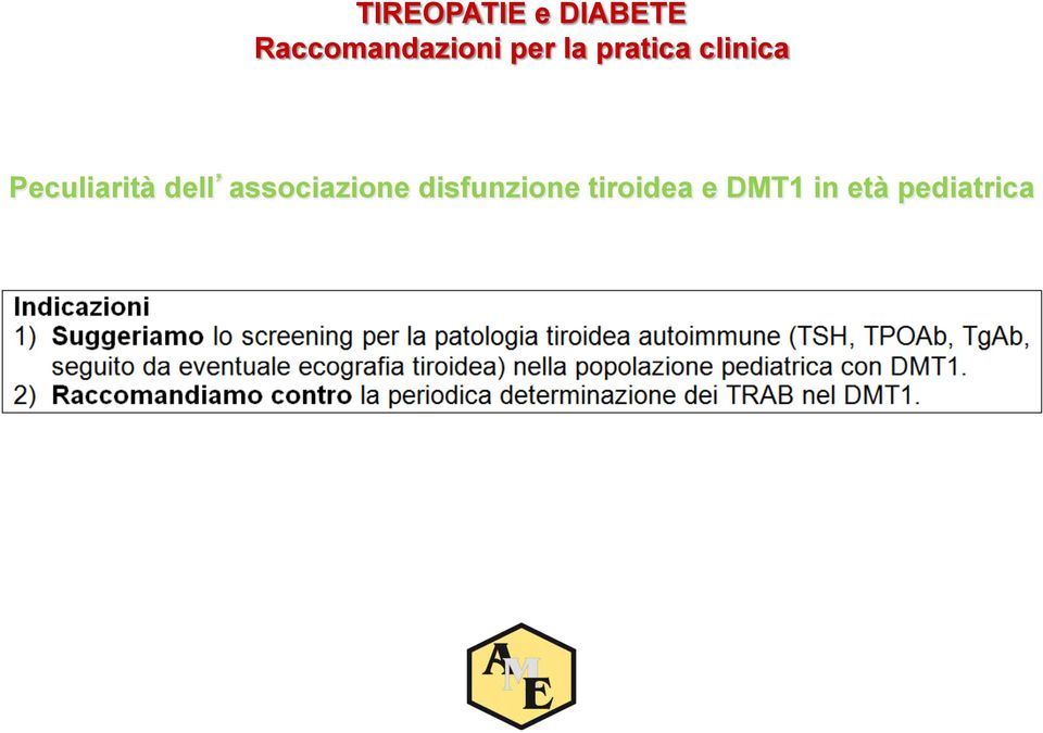 clinica Peculiarità dell