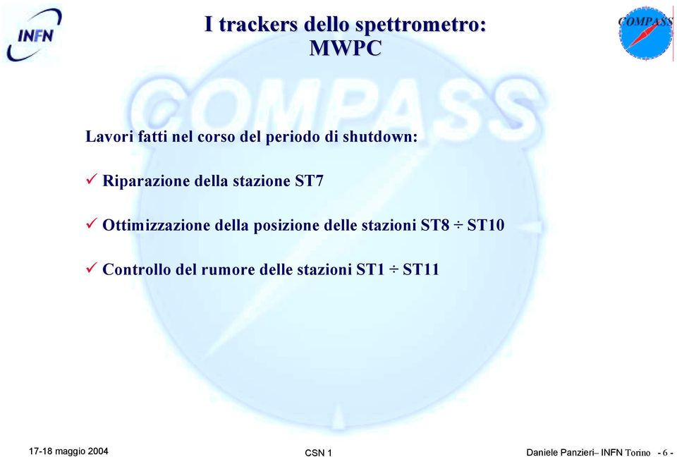 Ottimizzazione della posizione delle stazioni ST8 ST10 #