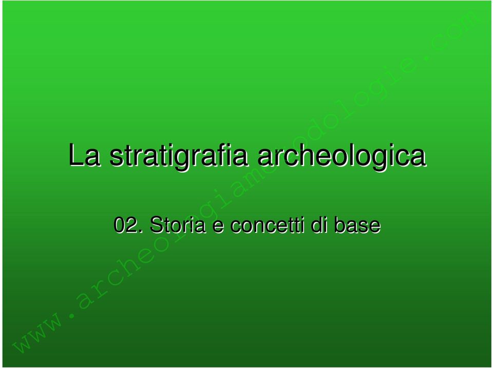 archeologica