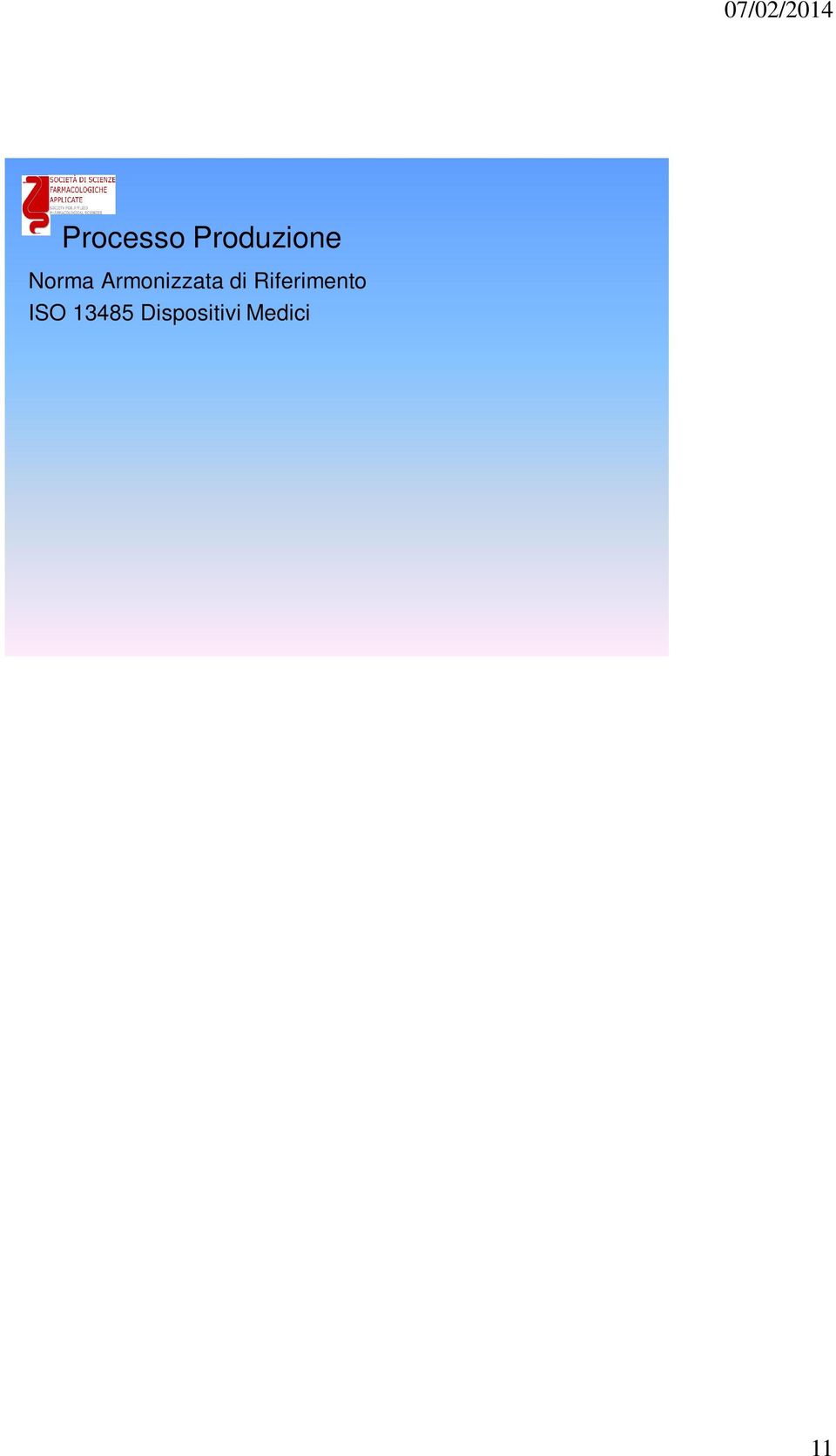 5 Responsabilità della Direzione Politica Qualità, definizione dell organizzazione in base a responsabilità e competenze Req. 6 Gestione Risorse Risorse Umane, Infrastrutture  Regolamentari Req.