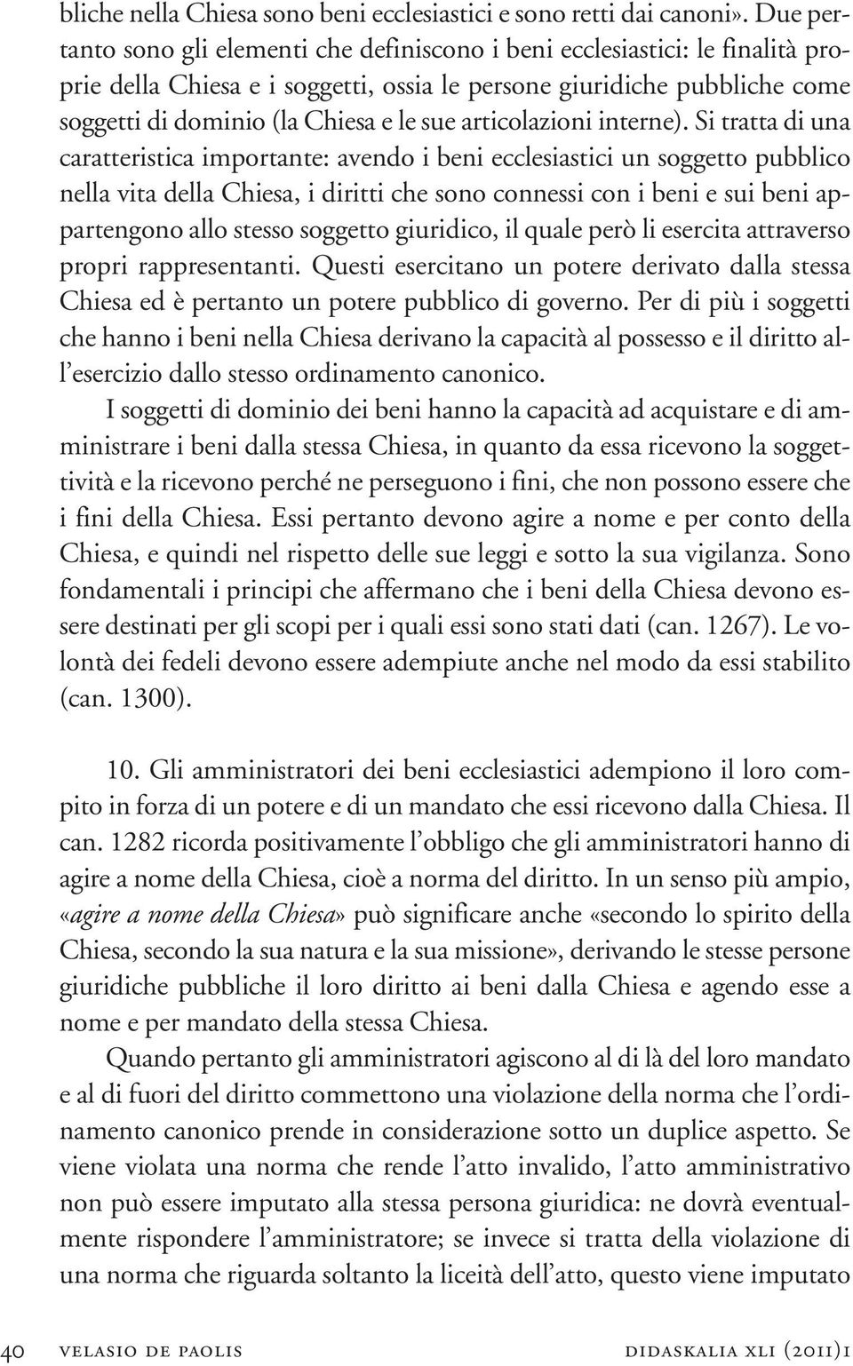 articolazioni interne).