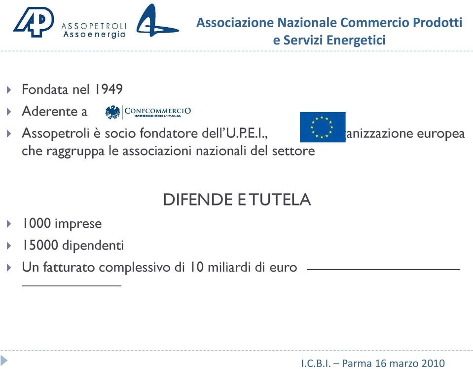 , organizzazione europea che raggruppa le associazioni