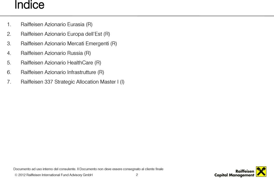 Raiffeisen Azionario Mercati Emergenti (R) 4.