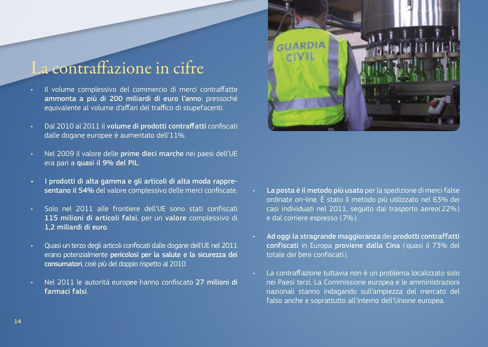 Nel 2009 il valore delle prime dieci marche nei paesi dell UE era pari a quasi il 9% del PIL.