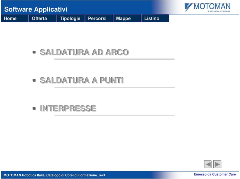 AD ARCO SALDATURA A PUNTI