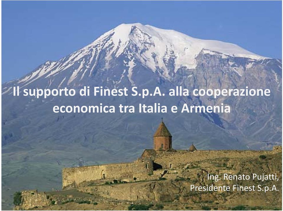 tra Italia e Armenia Ing.