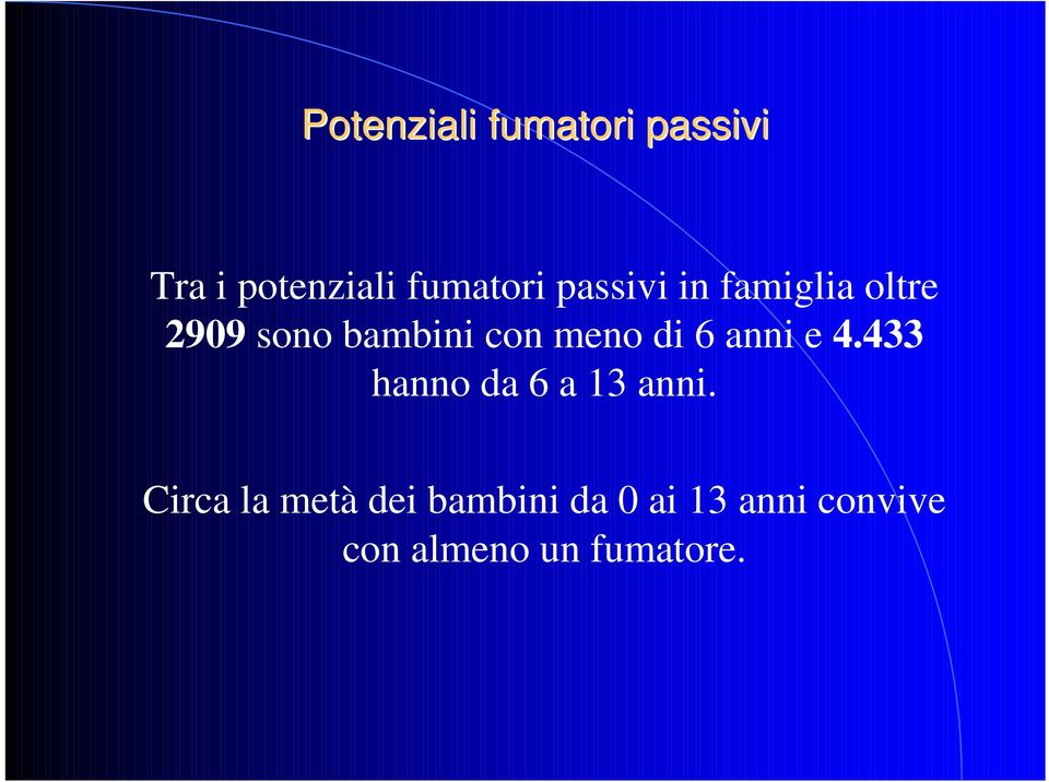 di 6 anni e 4.433 hanno da 6 a 13 anni.