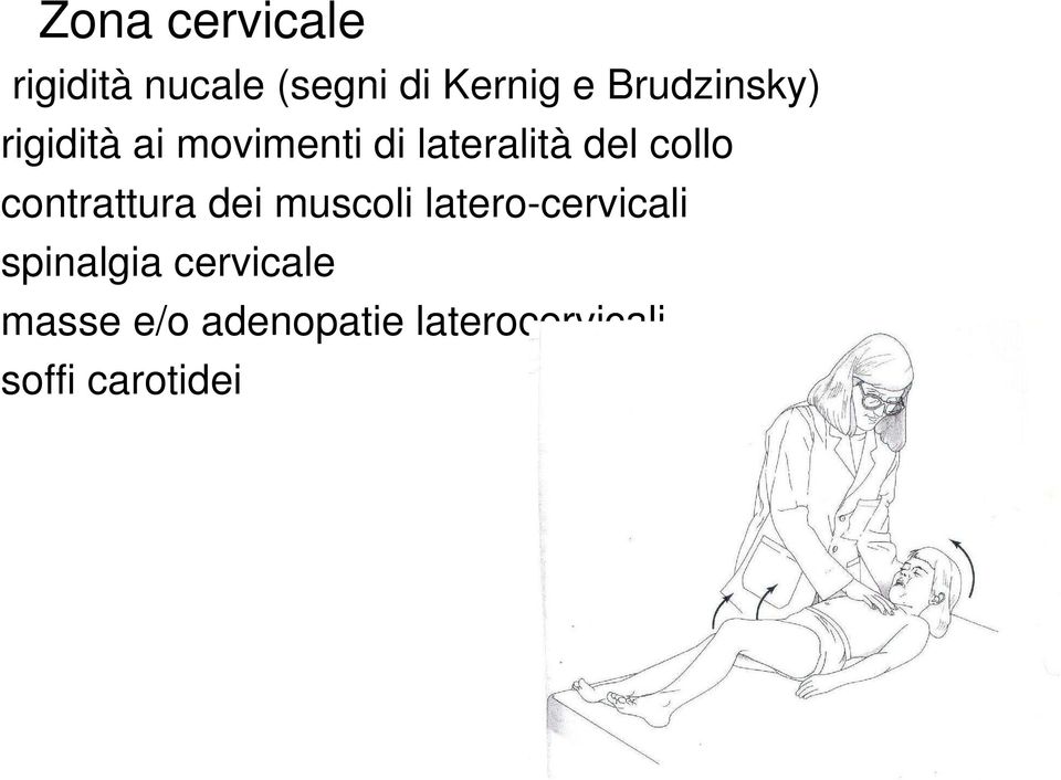 collo contrattura dei muscoli latero-cervicali