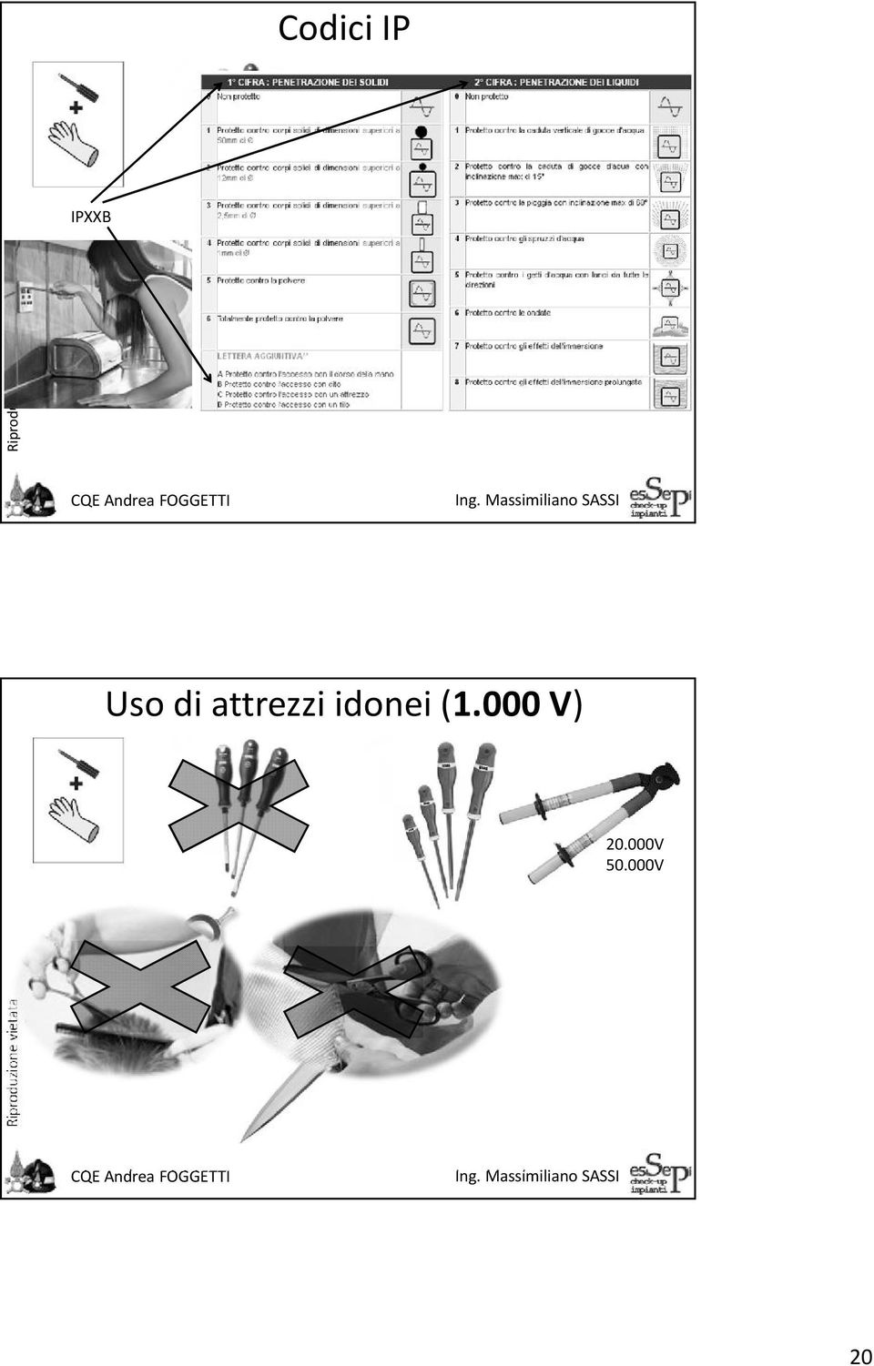 attrezzi idonei (1.