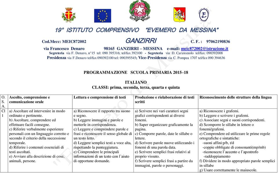 19 Istituto Comprensivo Evemero Da Messina Pdf Free Download