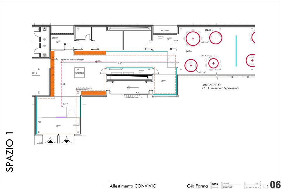 56 proiezione illuminazione perimetrale diffusa LAMPADARIO a 10 Luminarie o 5 proiezioni mz1 m1 m2 m3 m1 1 2 3 4 5 6 7 8 33alzate