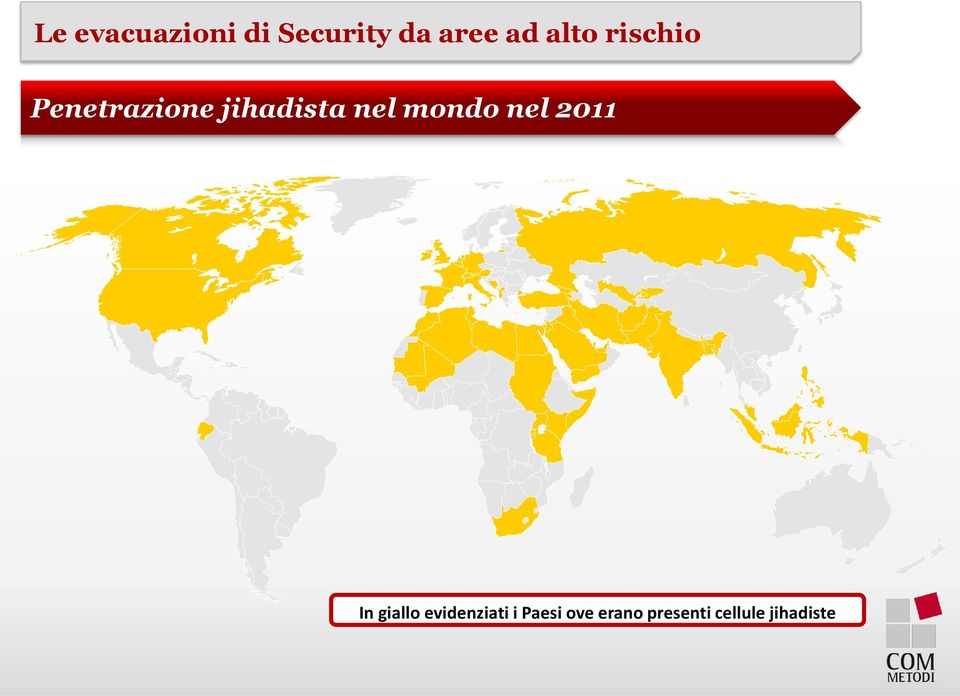 evidenziati i Paesi ove