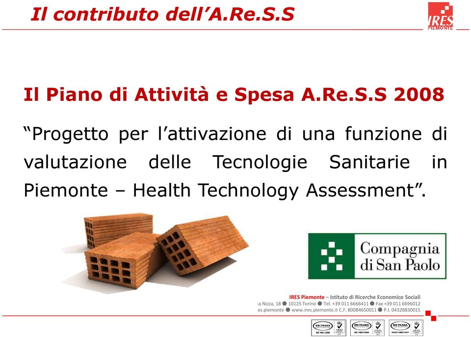 Progetto per l attivazione di una funzione di