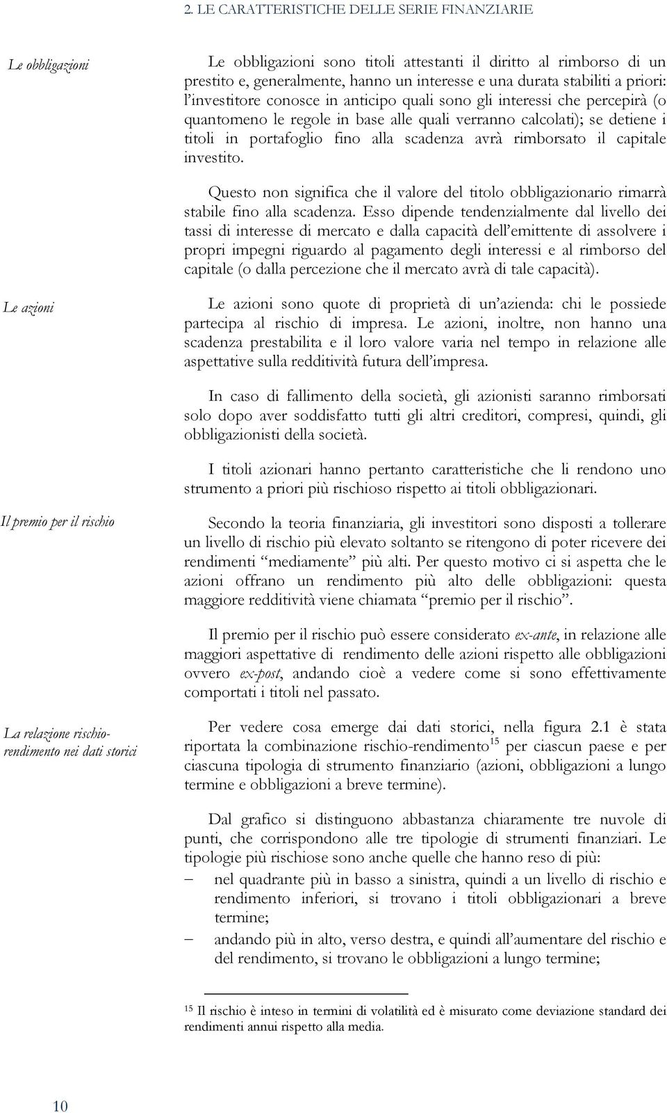 avrà rimborsato il capitale investito. Questo non significa che il valore del titolo obbligazionario rimarrà stabile fino alla scadenza.