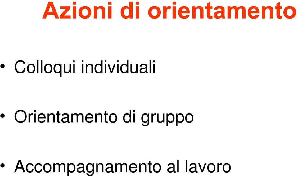 Orientamento di