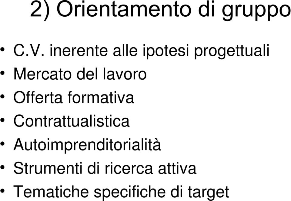 Contrattualistica Autoimprenditorialità