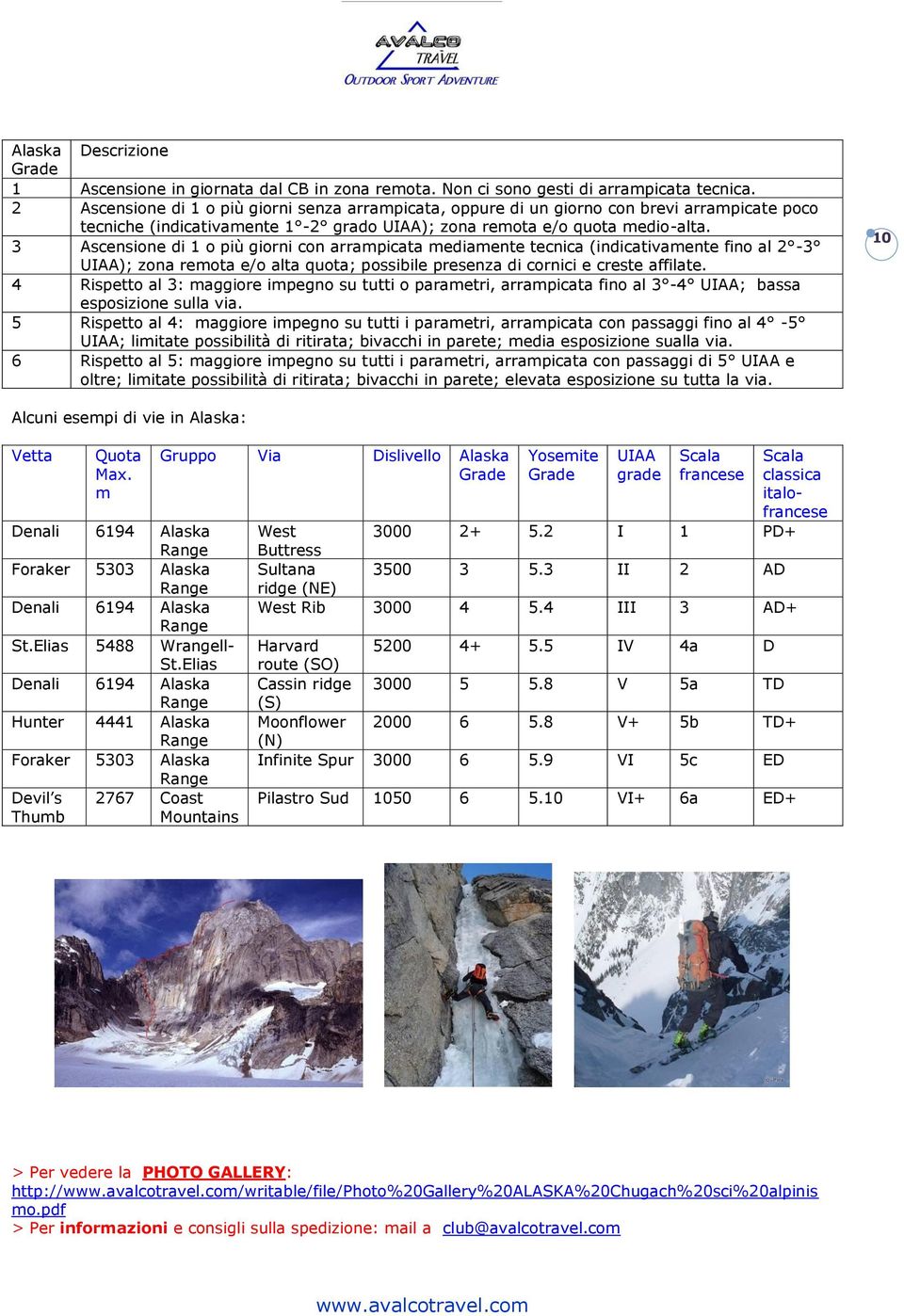 3 Ascensione di 1 o più giorni con arrampicata mediamente tecnica (indicativamente fino al 2-3 UIAA); zona remota e/o alta quota; possibile presenza di cornici e creste affilate.