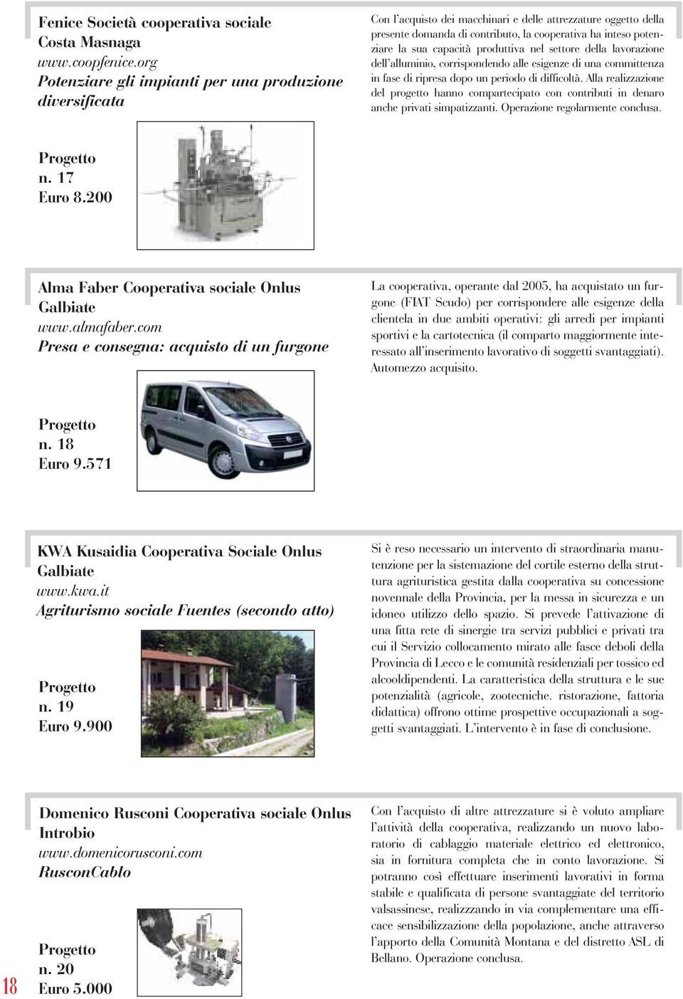 sua capacità produttiva nel settore della lavorazione dell alluminio, corrispondendo alle esigenze di una committenza in fase di ripresa dopo un periodo di difficoltà.