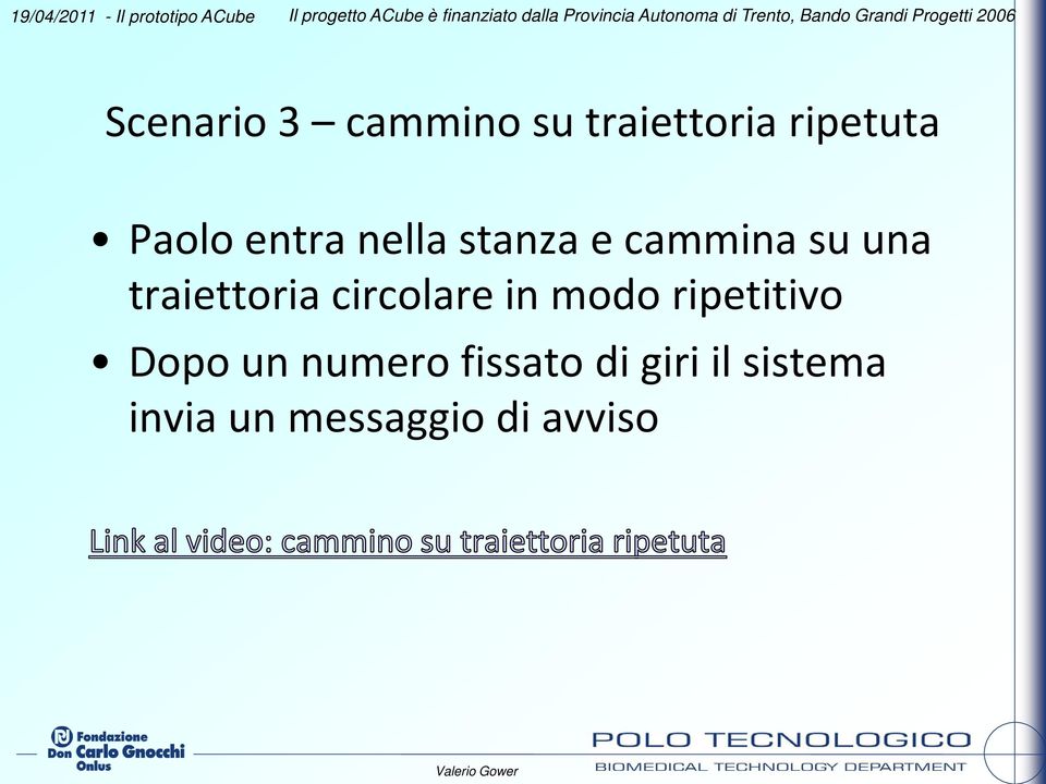 circolare in modo ripetitivo Dopo un numero