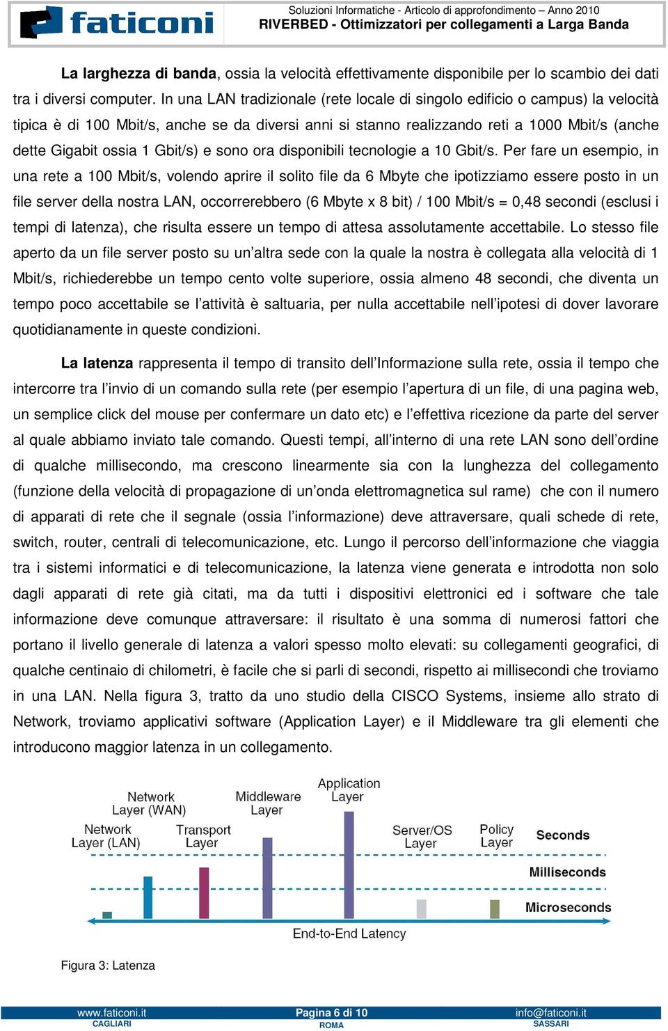 Gbit/s) e sono ora disponibili tecnologie a 10 Gbit/s.