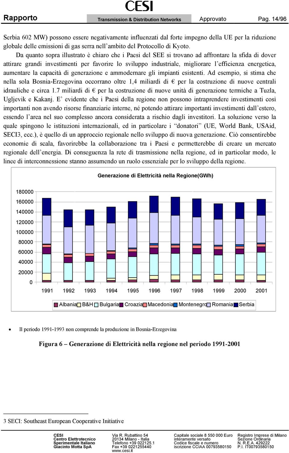 Da quanto sopra illustrato è chiaro che i Paesi del SEE si trovano ad affrontare la sfida di dover attirare grandi investimenti per favorire lo sviluppo industriale, migliorare l efficienza