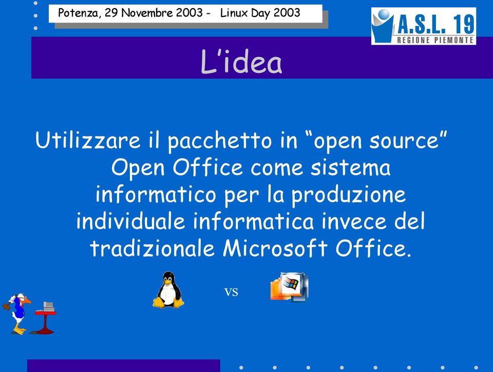 informatico per la produzione individuale