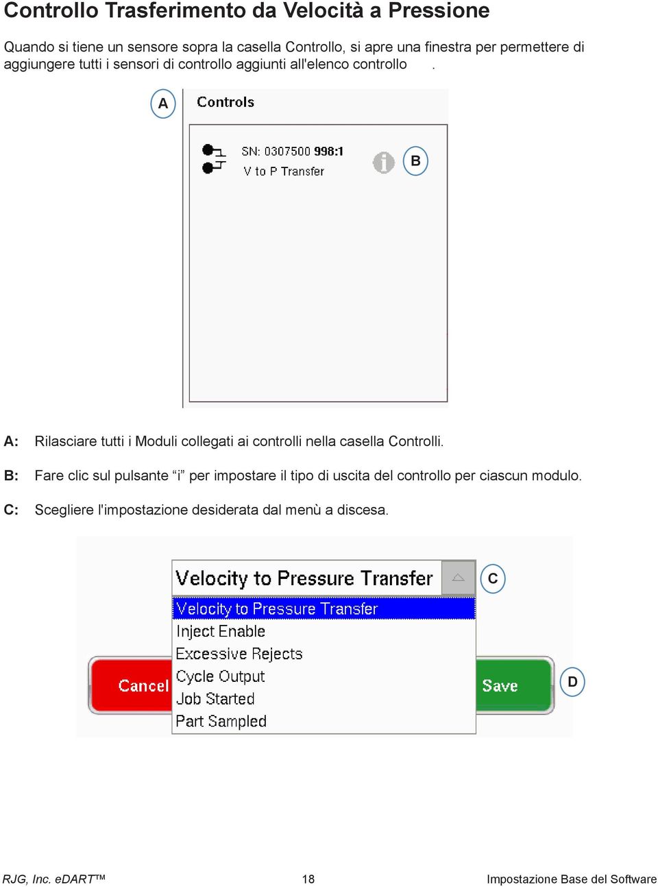 : Rilasciare tutti i Moduli collegati ai controlli nella casella ontrolli.