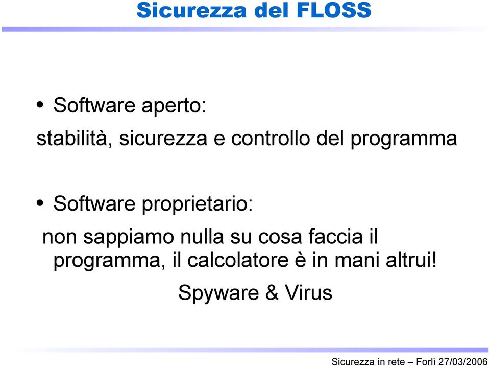 proprietario: non sappiamo nulla su cosa faccia il