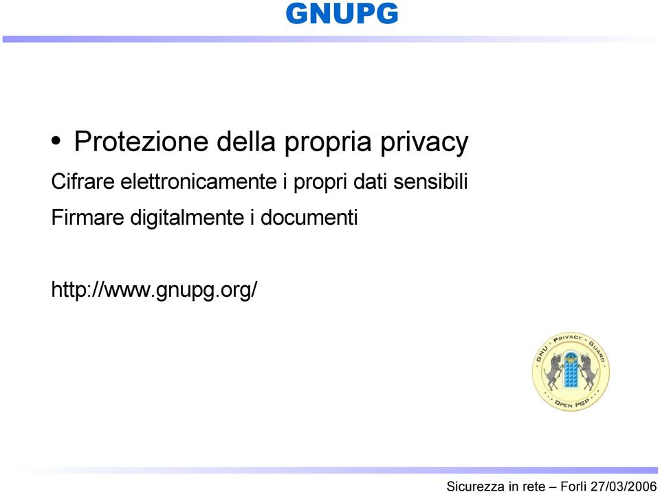 propri dati sensibili Firmare