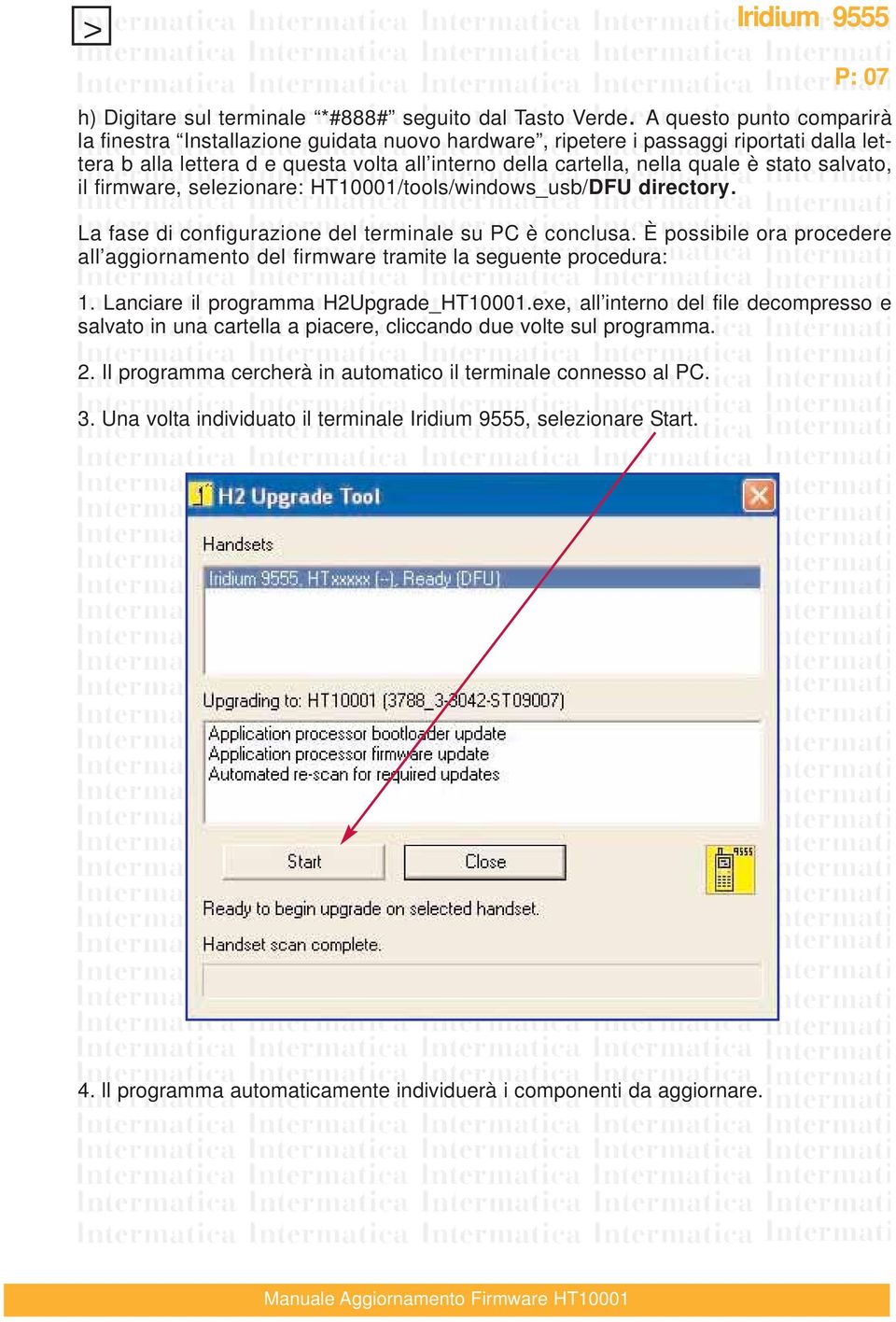 salvato, il firmware, selezionare: HT10001/tools/windows_usb/DFU directory. La fase di configurazione del terminale su PC è conclusa.