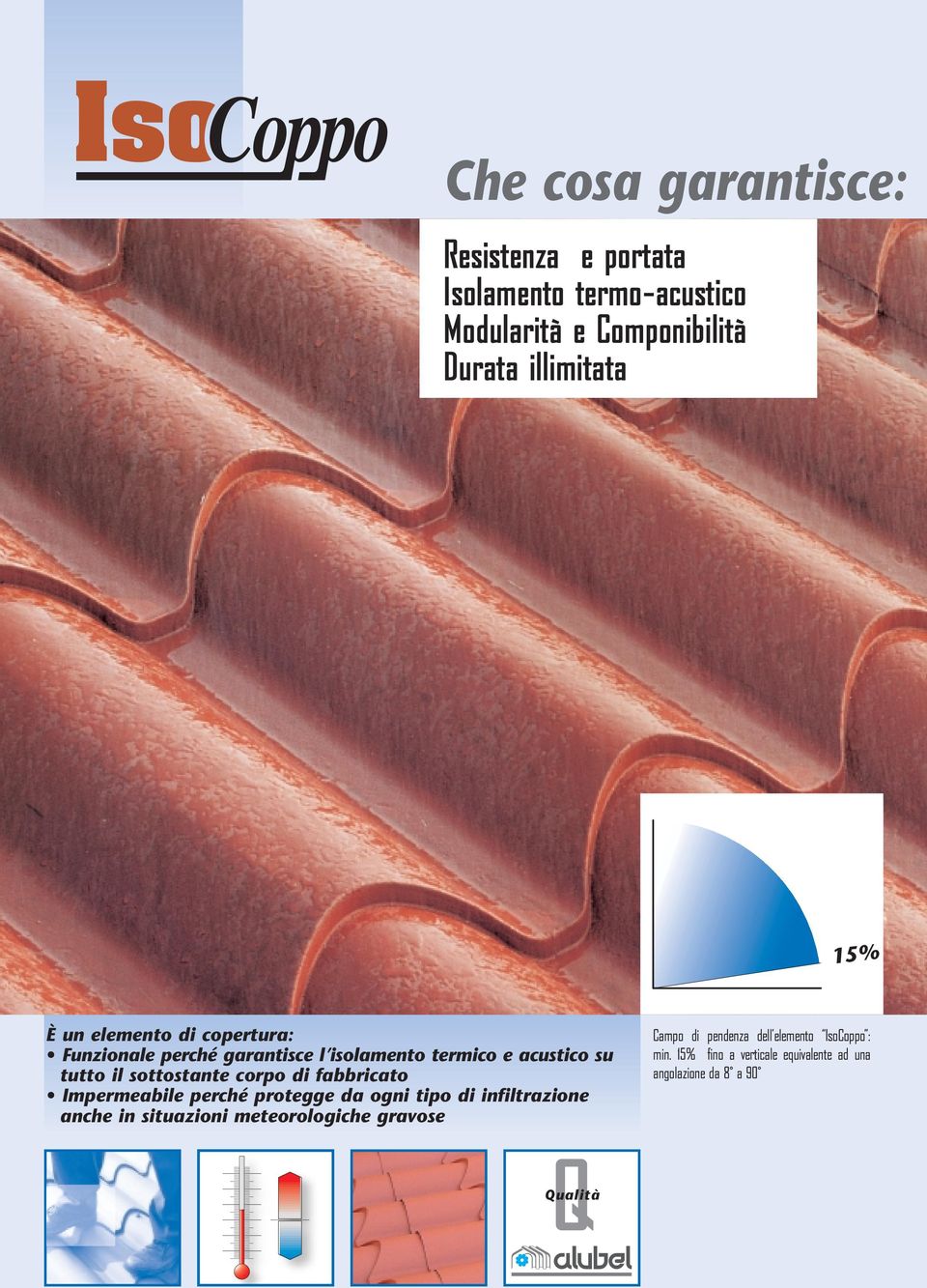 corpo di fabbricato Impermeabile perché protegge da ogni tipo di infiltrazione anche in situazioni meteorologiche