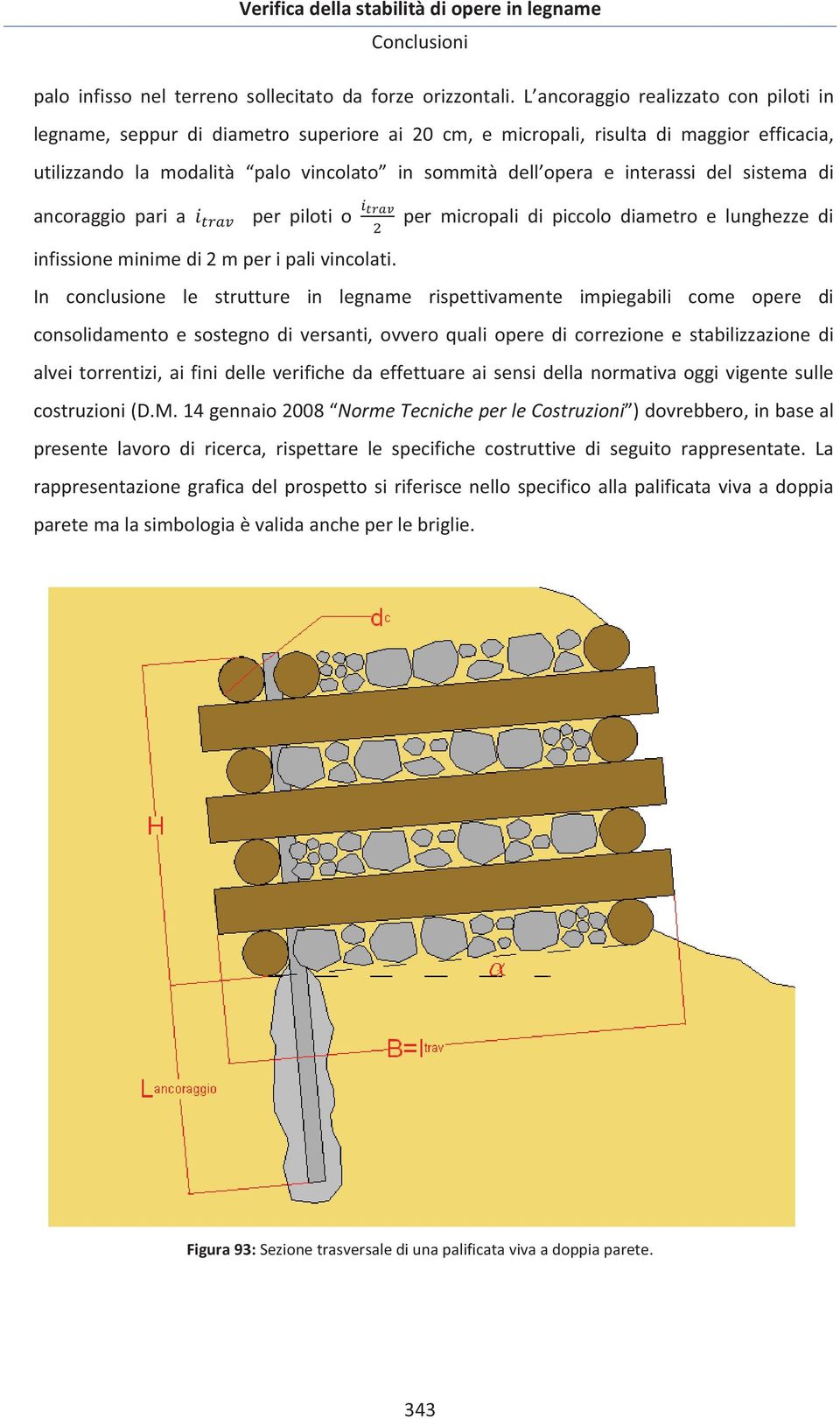 ancoraggioparia perpilotio permicropalidipiccolodiametroelunghezzedi infissioneminimedi2mperipalivincolati.