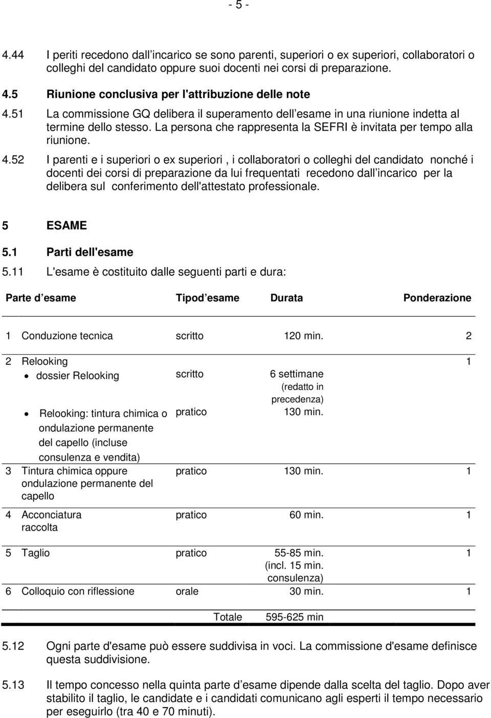 La persona che rappresenta la SEFRI è invitata per tempo alla riunione. 4.