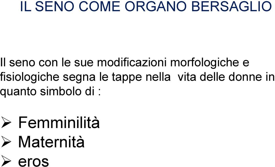 fisiologiche segna le tappe nella vita delle