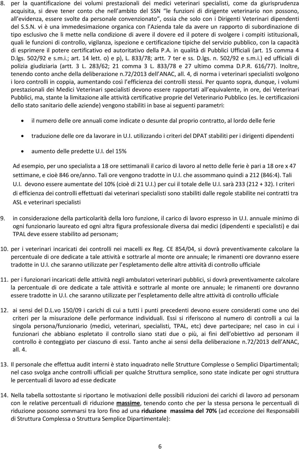 S. vi è una immedesimazione organica con l Azienda tale da avere un rapporto di subordinazione di tipo esclusivo che li mette nella condizione di avere il dovere ed il potere di svolgere i compiti