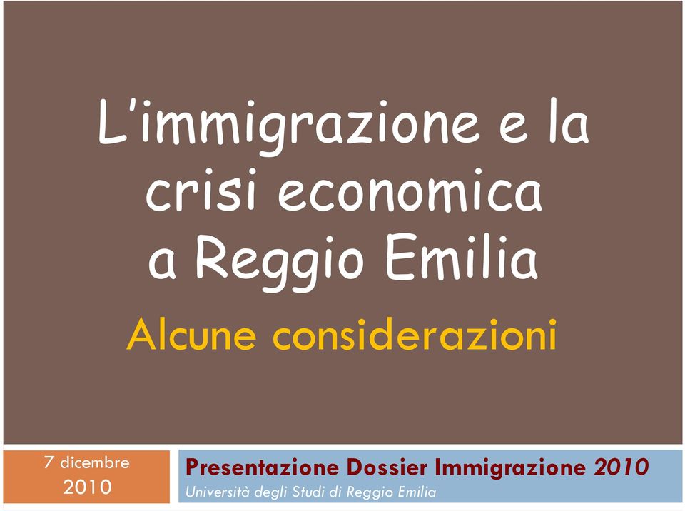 a Reggio Emilia