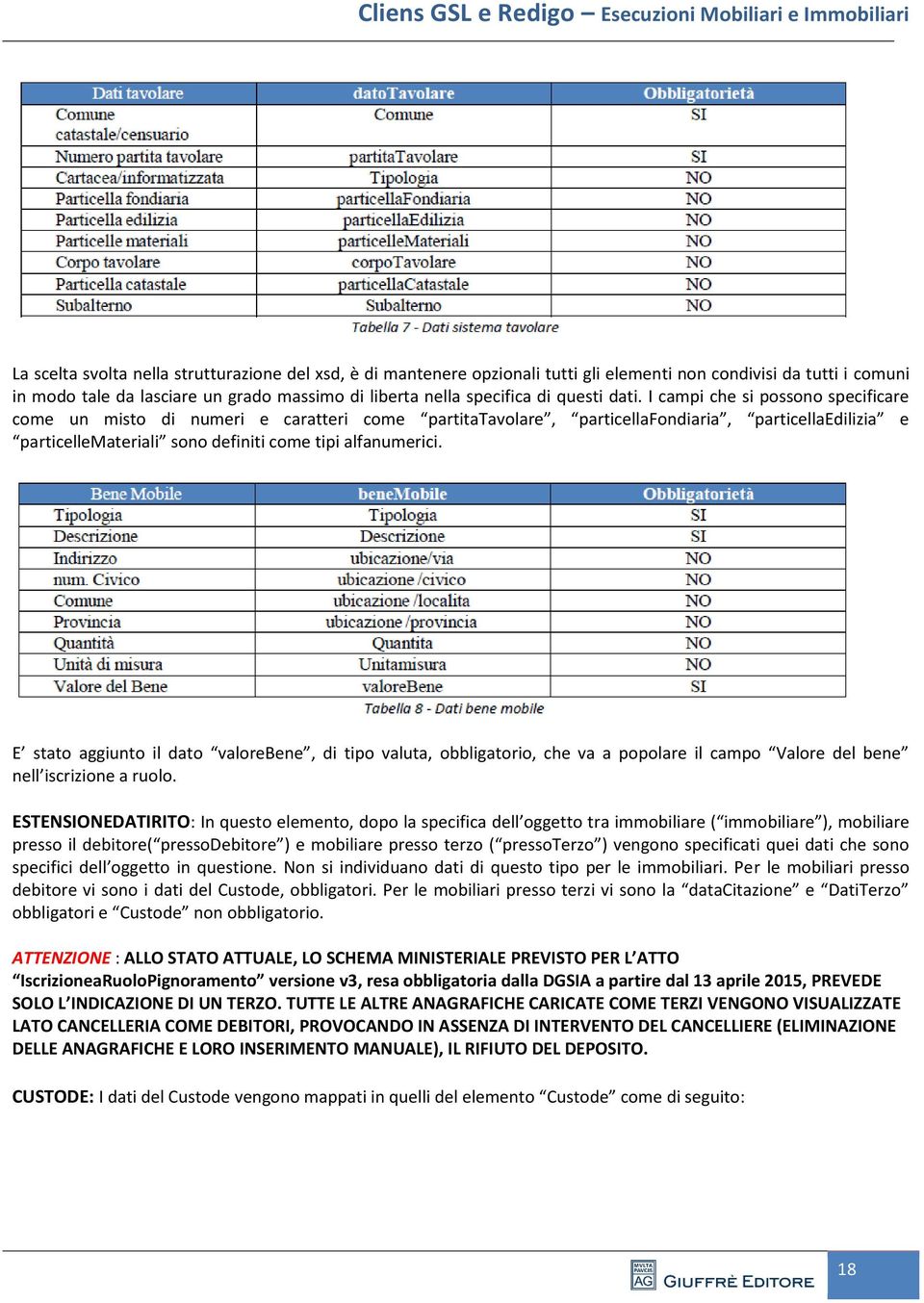 I campi che si possono specificare come un misto di numeri e caratteri come partitatavolare, particellafondiaria, particellaedilizia e particellemateriali sono definiti come tipi alfanumerici.