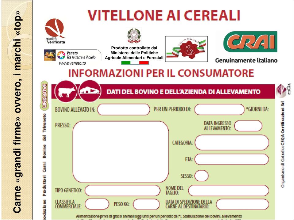 Agricole Alimentari e Forestali