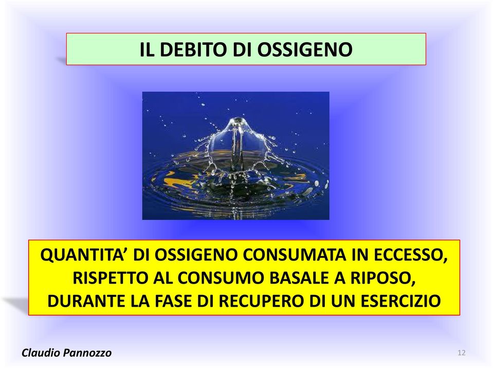 RISPETTO AL CONSUMO BASALE A RIPOSO,