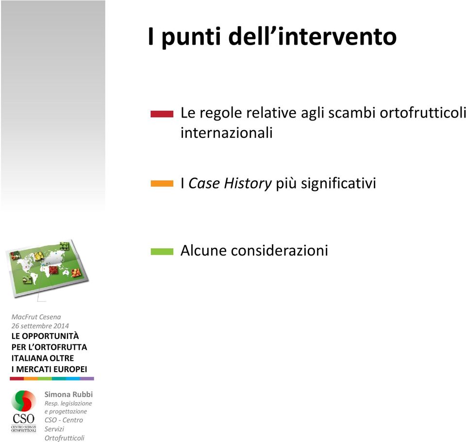 ortofrutticoli internazionali I