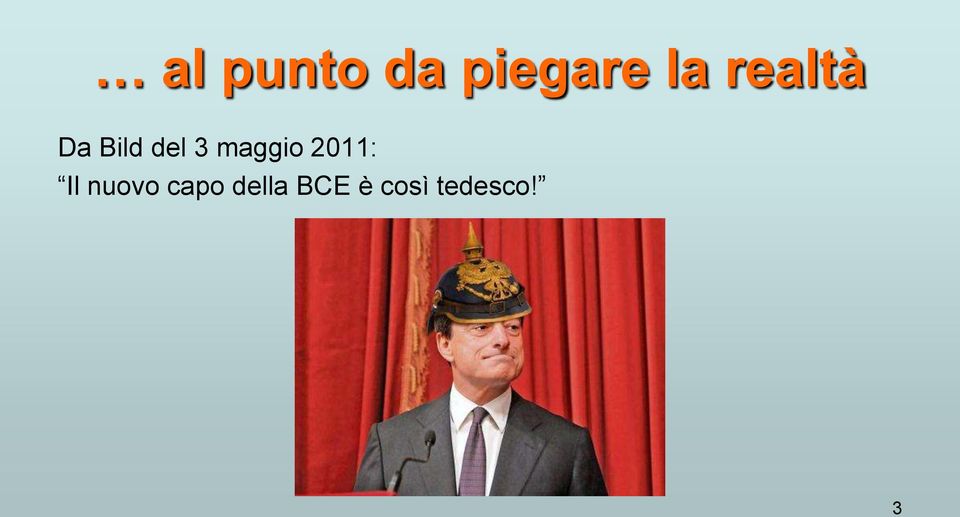 maggio 2011: Il nuovo