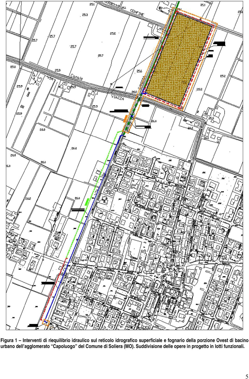 bacino urbano dell agglomerato Capoluogo del Comune di