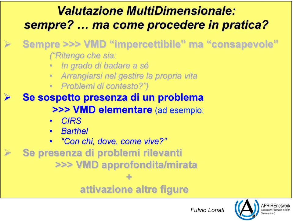 gestire la propria vita Problemi di contesto?