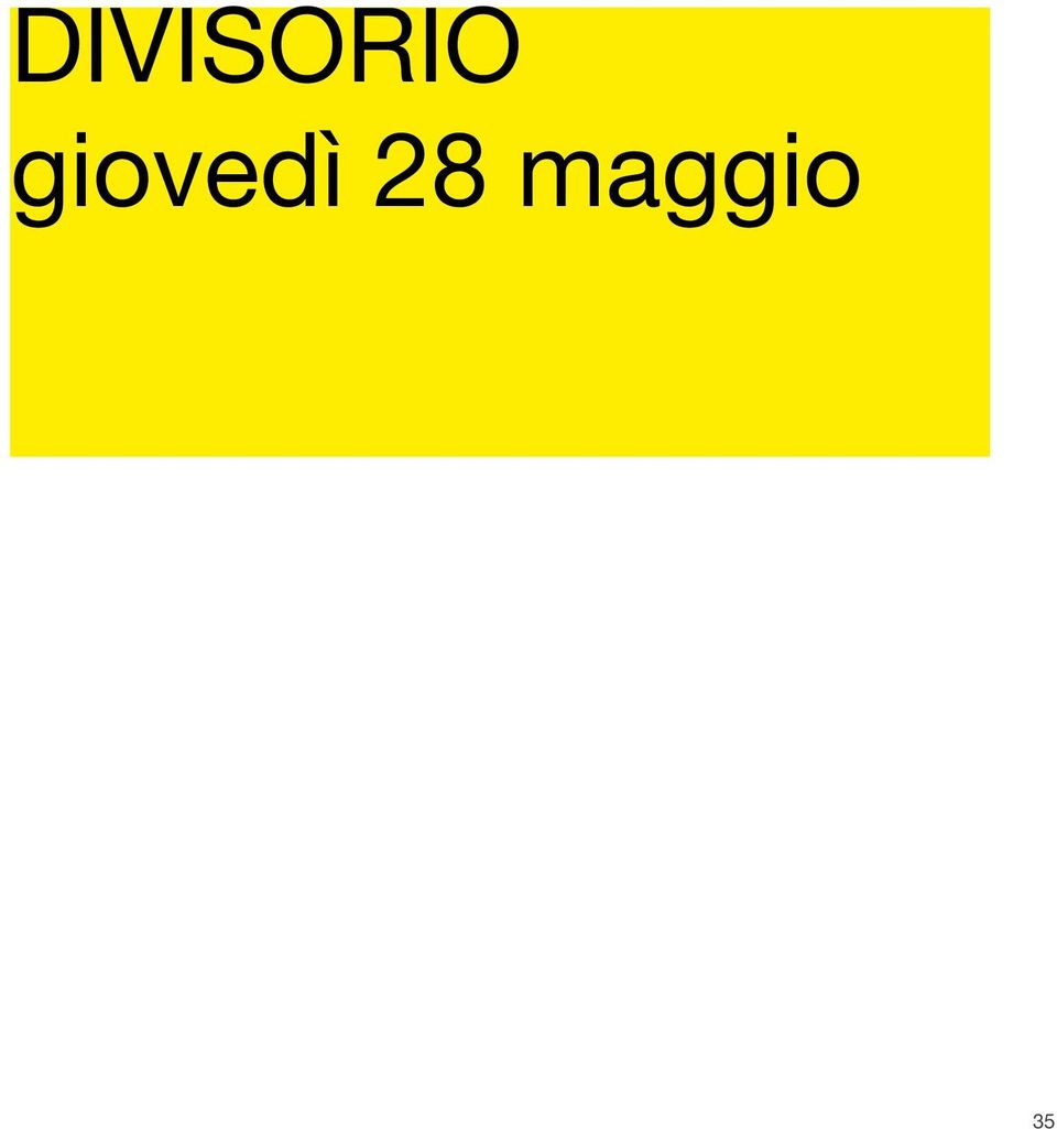 28 maggio