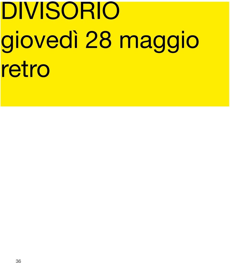 28 maggio