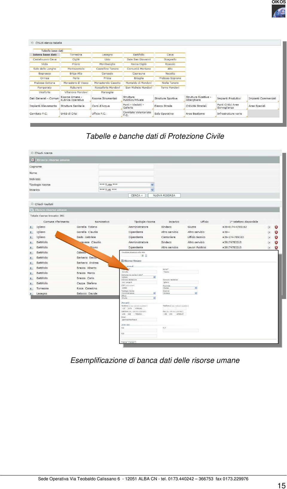 Esemplificazione di