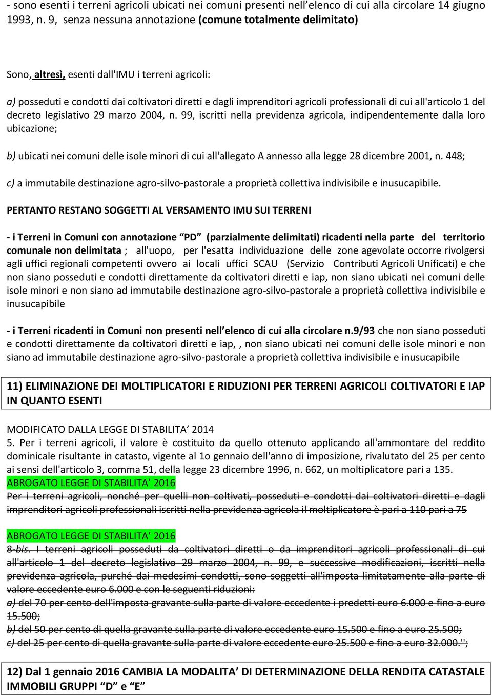 professionali di cui all'articolo 1 del decreto legislativo 29 marzo 2004, n.