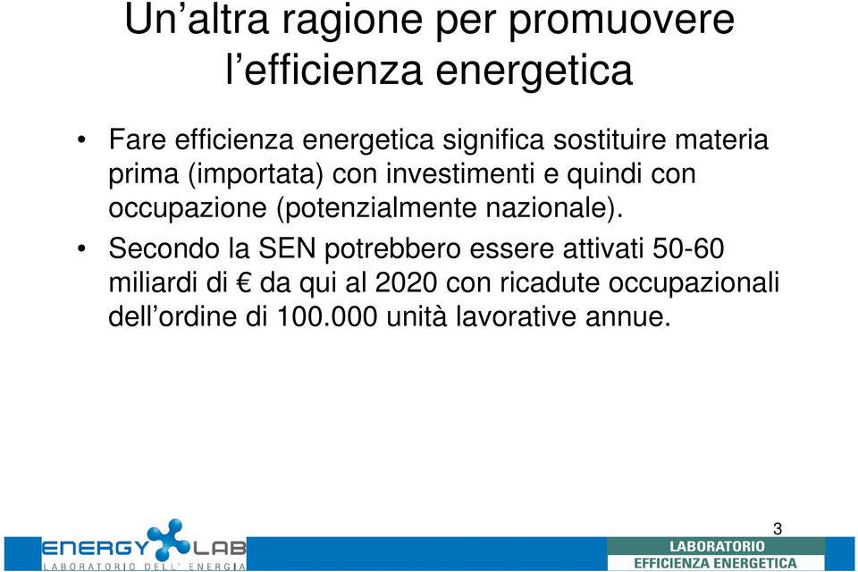 occupazione (potenzialmente nazionale).