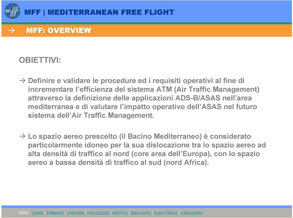 sistema dell Air Traffic Management.