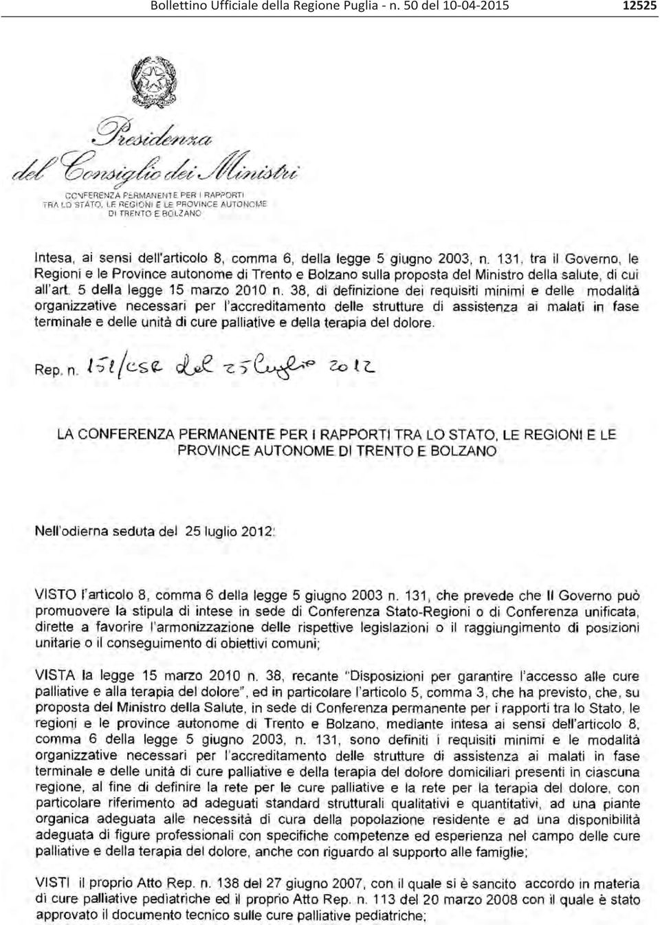 Regione Puglia n.